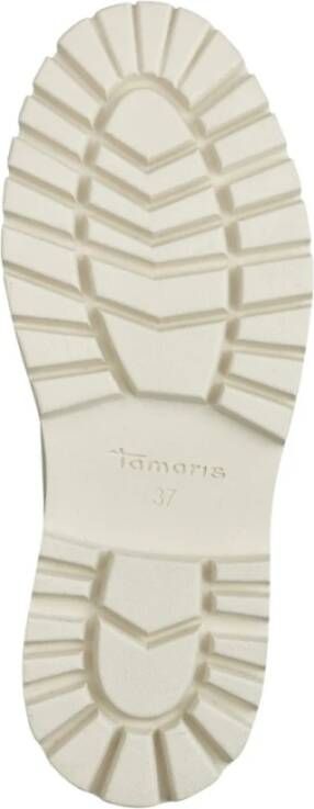 Tamaris Ivory Lace Enkellaarsjes