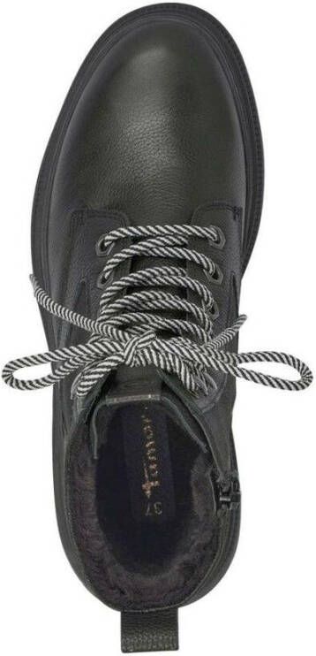 tamaris Lace-up Boots Zwart Dames