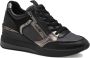Tamaris Sneakers met sleehak freizeitschoen lage schoen veterschoen met sierstenen - Thumbnail 8