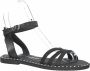 Tamaris Platte Hak Sandalen Black Dames - Thumbnail 3