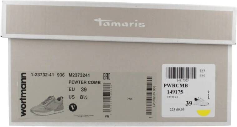 Tamaris Moderne Neutrale Sneakers voor elke gelegenheid