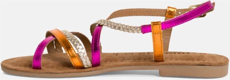 tamaris Multikleur Sandalen met Blokhak Multicolor Dames