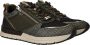 Tamaris Sneakers met sleehak vrijetijdsschoen lage schoen veterschoen met trendy metallic-details - Thumbnail 9