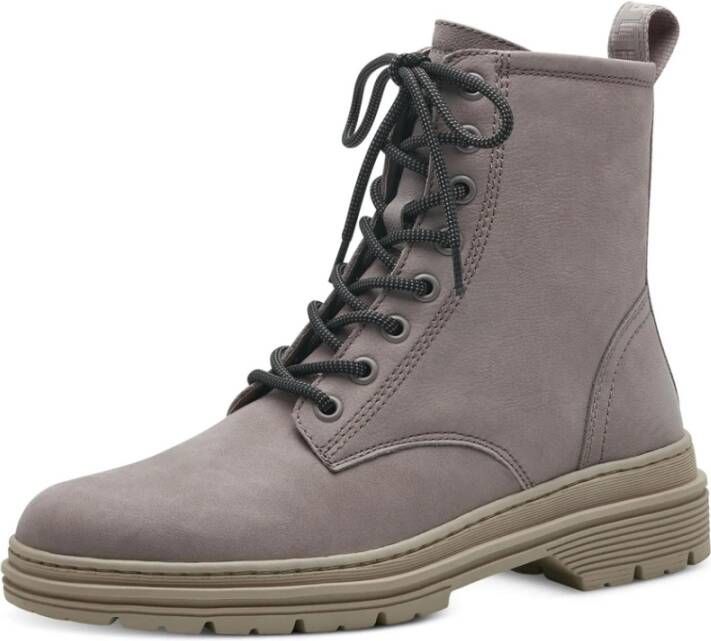 tamaris Paarse hoge sneakers Gray Dames