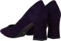 Tamaris Paarse Suède Pumps Purple Dames - Thumbnail 8