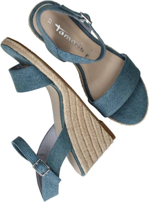 tamaris plateau Blue Dames