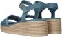 Tamaris Platform sandaal met espadrille look Blue Dames - Thumbnail 17