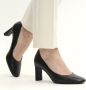 Tamaris Zwarte Leren Business Pumps Black Dames - Thumbnail 27