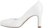 Tamaris Witte Leren Business Pumps White Dames - Thumbnail 8