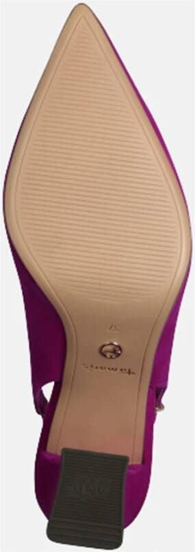 Tamaris Roze Cross-Body Pumps met Blokhak