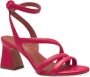 Tamaris Roze Elegant Platte Sandalen Pink Dames - Thumbnail 9