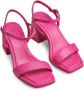Tamaris Roze Open Platte Sandalen Vrouwen Pink Dames - Thumbnail 5