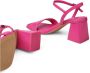 Tamaris Roze Open Platte Sandalen Vrouwen Pink Dames - Thumbnail 7