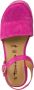 Tamaris Roze Suède Casual Open Sandalen Pink Dames - Thumbnail 10
