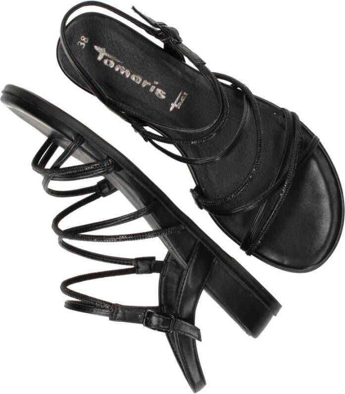 tamaris sandaal Black Dames