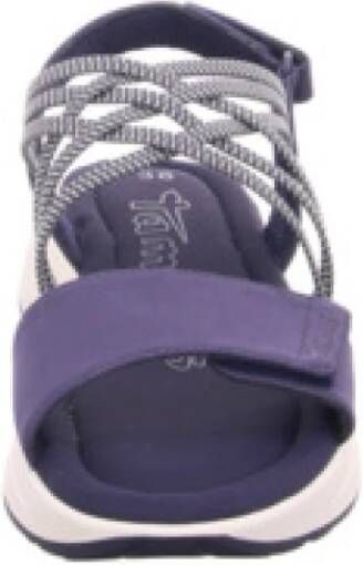 Tamaris Sandalen met bandjes voor dames in effen kleur