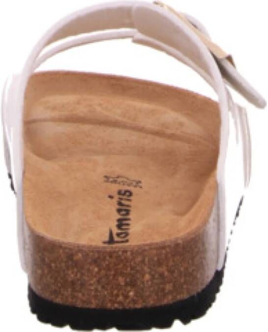 Tamaris Sandalen met bandjes voor dames in effen kleur