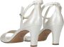 Tamaris Elegante zilveren parel hoge hak sandalen White Dames - Thumbnail 7