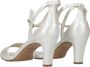 Tamaris Elegante zilveren parel hoge hak sandalen White - Thumbnail 7
