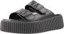 Tamaris Zwarte Open Casual Slippers Vrouwen Black Dames - Thumbnail 12