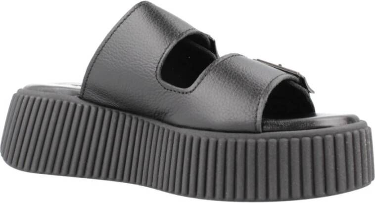 tamaris Sliders Black Dames