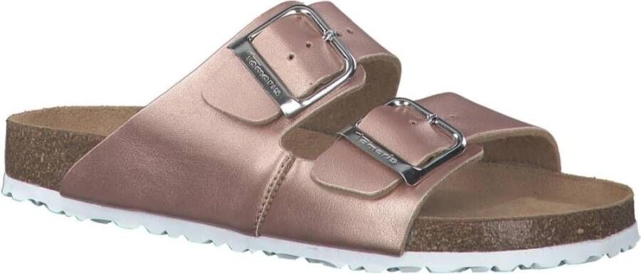 tamaris Sliders Roze Dames