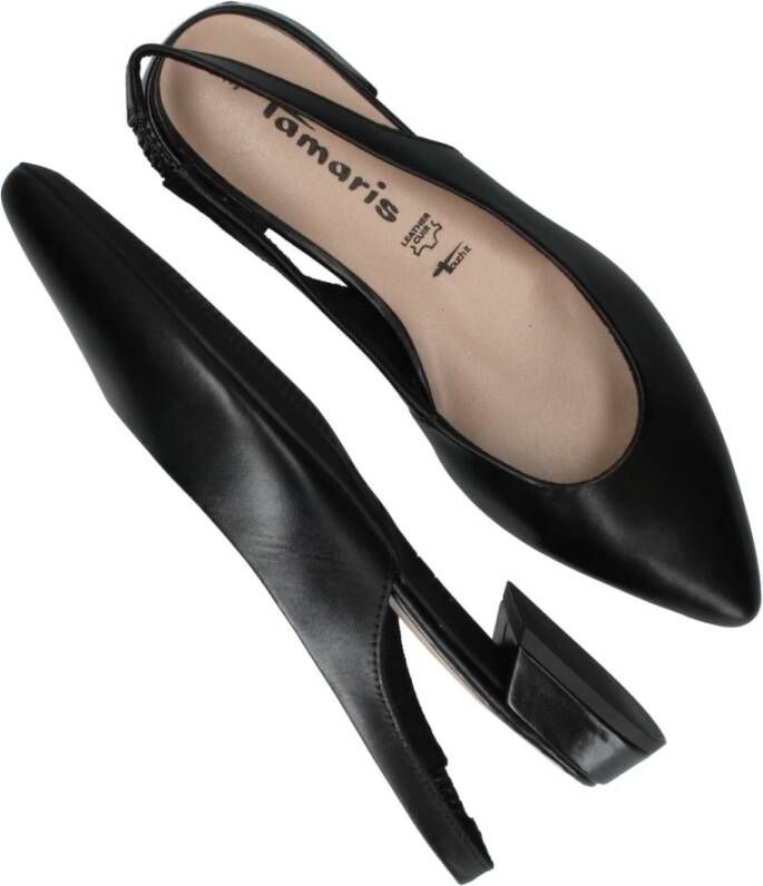 tamaris slingback Black Dames