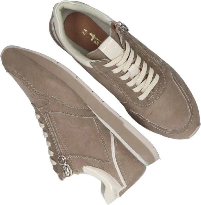 tamaris sneaker Beige Dames