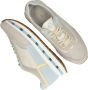 Tamaris Trendy Bruine Sneakers met Grijze en Blauwe Accenten Multicolor Dames - Thumbnail 7