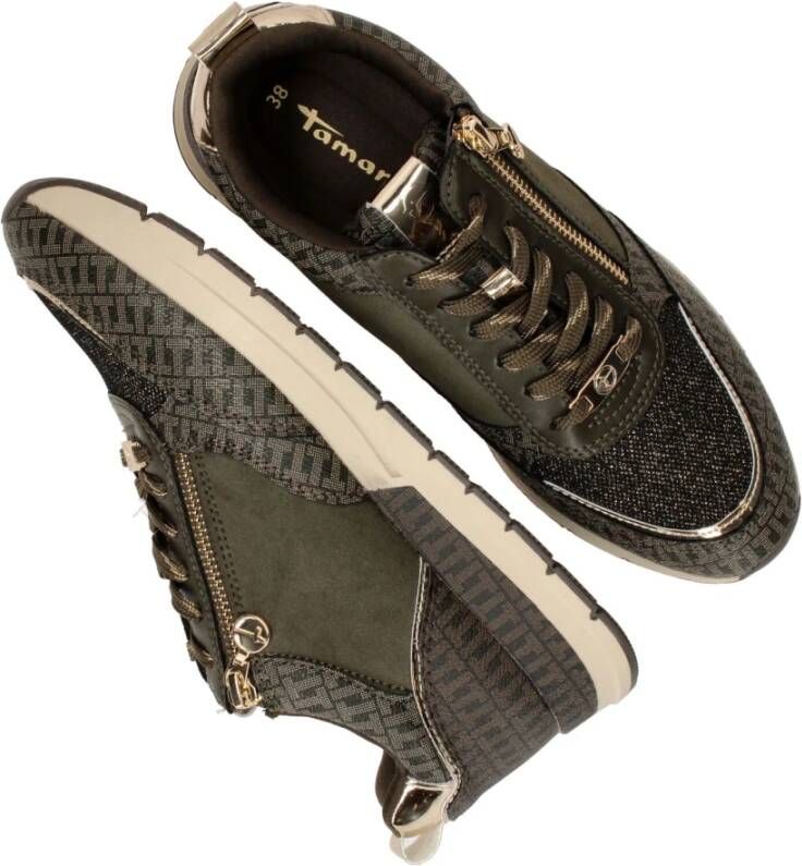tamaris sneaker Groen Dames