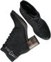 Tamaris Stijlvolle Blauwe Enkellaars met Bruine Hak Blauw Dames - Thumbnail 13