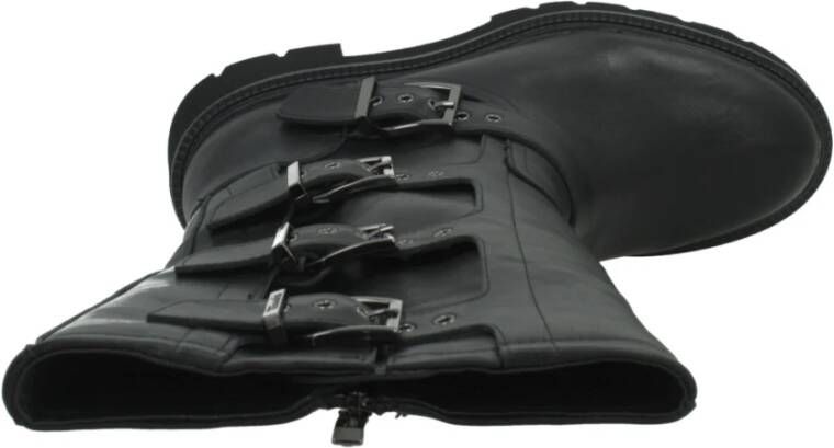 tamaris Stijlvolle Home Laarzen met Tacon Hak Black Dames