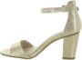 Tamaris Metallic Gouden Sandalette Feest Hakken Yellow - Thumbnail 21