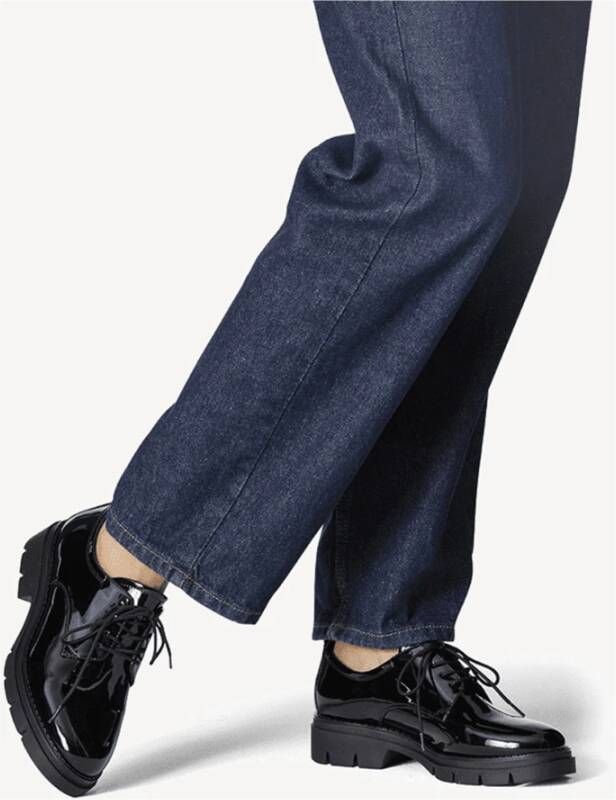 tamaris Trendy Veterschoenen Black Dames
