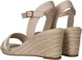 Tamaris Vegan Nude Sleehak Sandaal Beige Dames - Thumbnail 18