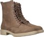 Tamaris Comfortabele leren veterschoen voor dames Brown Dames - Thumbnail 4