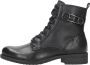 Tamaris Stijlvolle Dames Veterboot Zwart Dames - Thumbnail 26