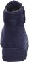 Tamaris dames leren enkellaarsjes marine M2520643 - Thumbnail 3