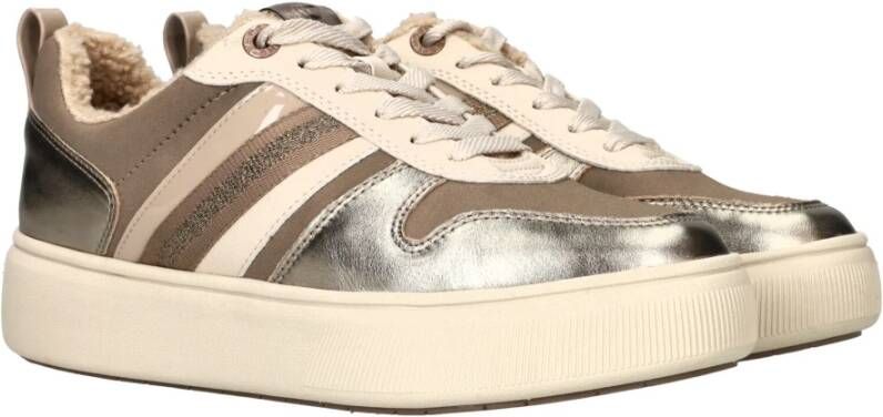 tamaris veterschoen Beige Dames