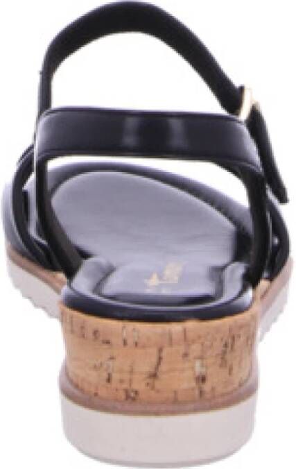 Tamaris Wig sandalen voor dames in effen kleur