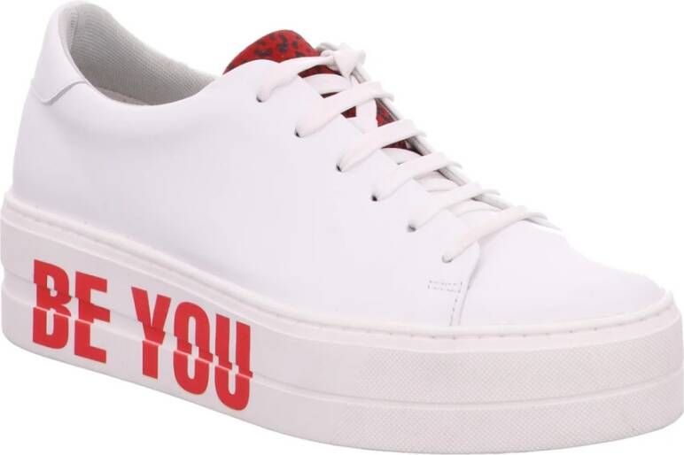 tamaris Witte Sneakers White Dames