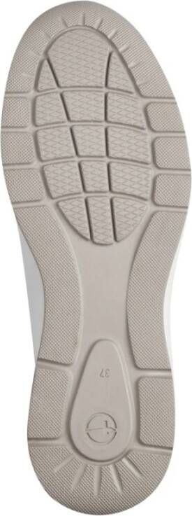 tamaris Witte Zilveren Sneakers Dames Schoenen White Dames