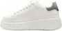 Tamaris Witte Zilveren Sneakers voor Vrouwen White Dames - Thumbnail 8