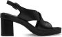 Tamaris Zwarte Casual Open Platte Sandalen Black Dames - Thumbnail 7