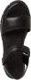 Tamaris Zwarte Casual Open Platte Sandalen Black Dames - Thumbnail 7