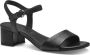 Tamaris Zwarte Casual Platte Sandalen Vrouwen Black Dames - Thumbnail 6