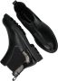 Tamaris Zwarte Chelsea Boot met Dierenprint Detail Black Dames - Thumbnail 10