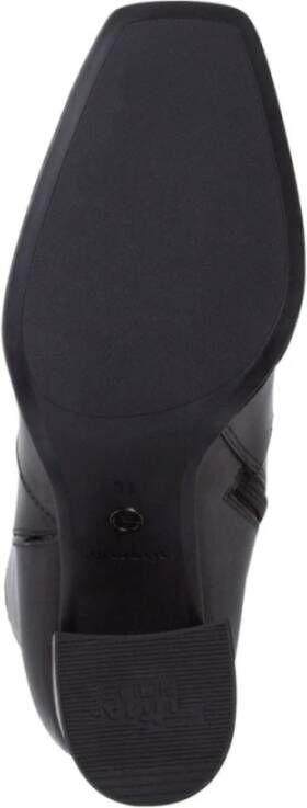 tamaris Zwarte Elegante Gesloten Booties Black Dames