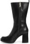 Tamaris Zwarte Elegante Gesloten Enkellaarsjes Black Dames - Thumbnail 6
