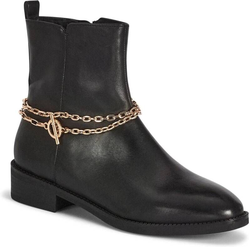 tamaris Zwarte Enkellaarzen Black Dames
